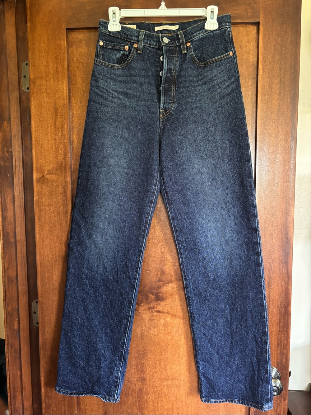 Levi’s Ribcage straight leg jeans